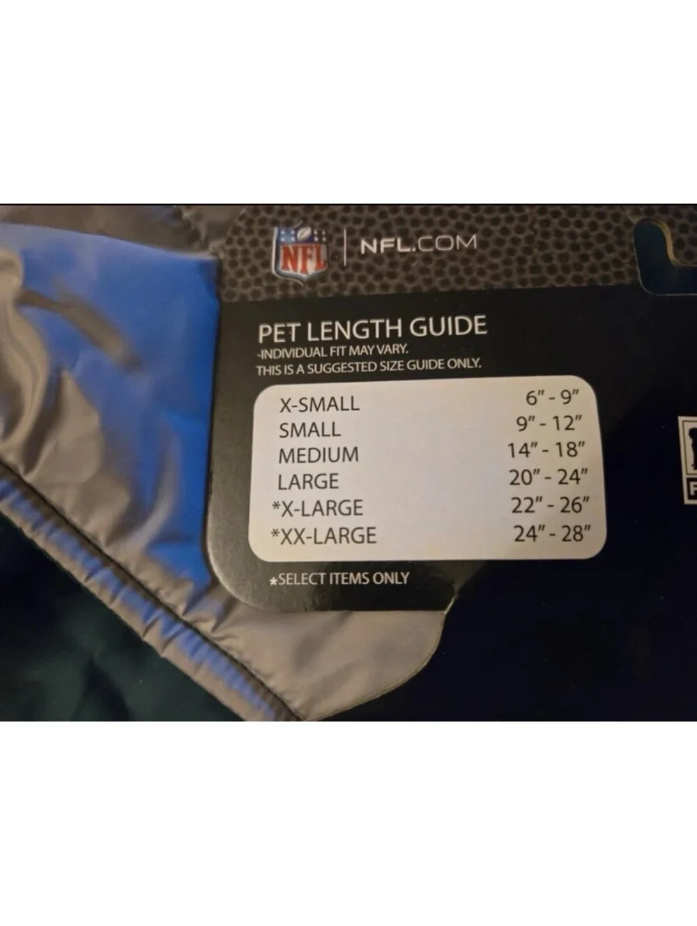 NWT Pets First NFL Philadelphia Eagles Dog/Cat Pet Puffer Warm Vest Size Large